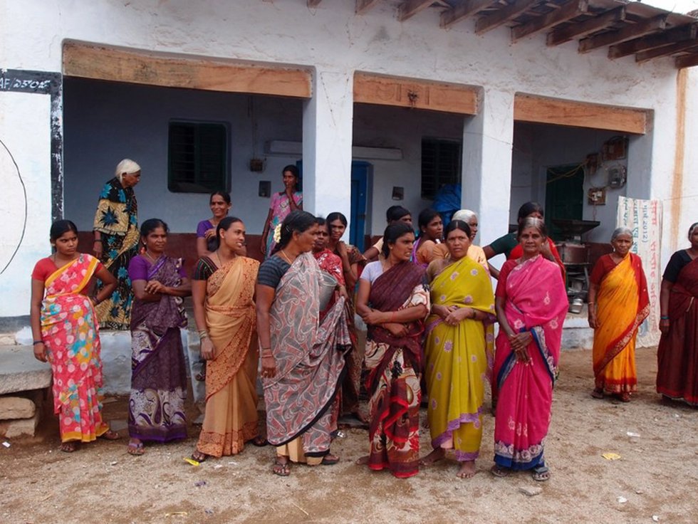 Archivo - Imagen de mujeres en la India