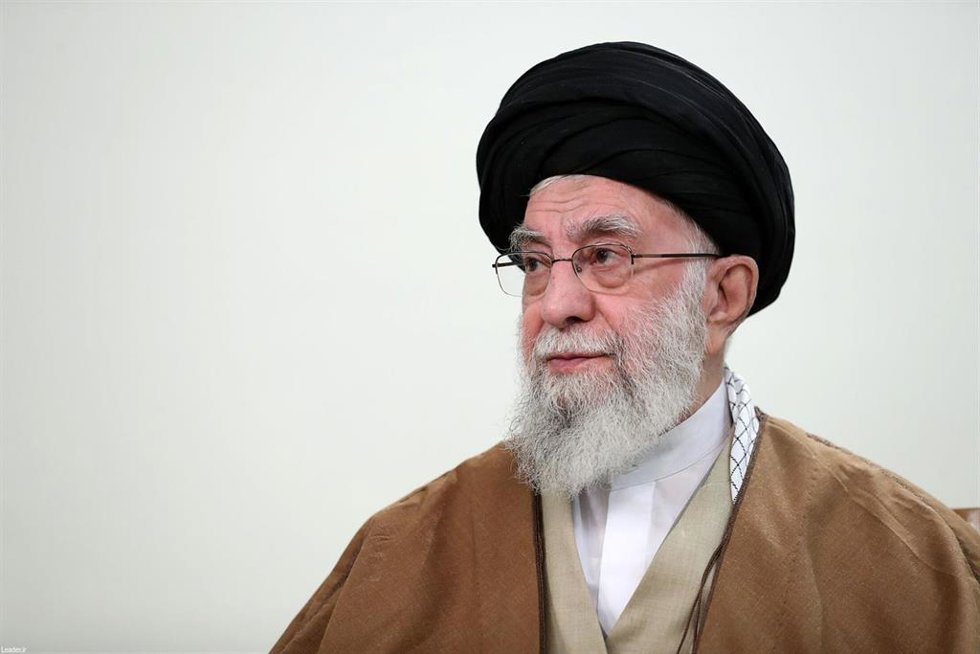 El líder supremo de Irán, el ayatolá Alí Jamenei, durante un discurso con motivo del Nouruz, el año nuevo persa, en marzo de 2025 (archivo)