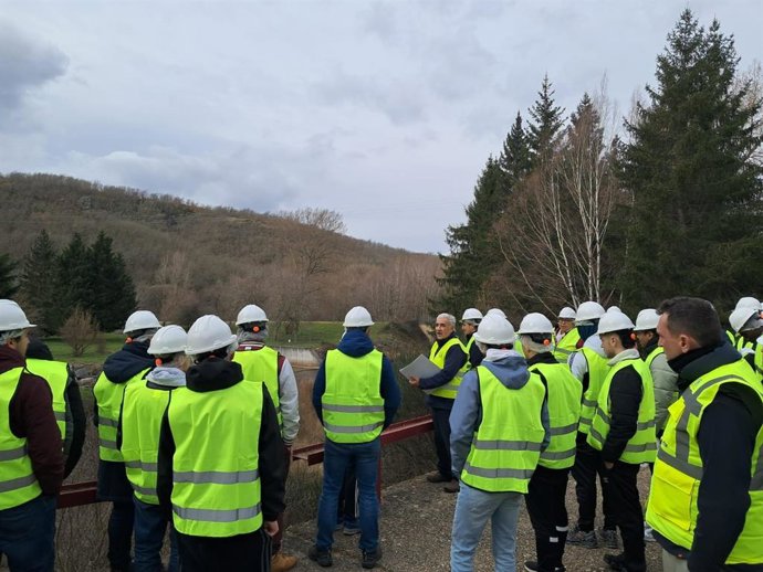 Una de las visitas organizadas por la CHD dentro de su programa EducaDuero.