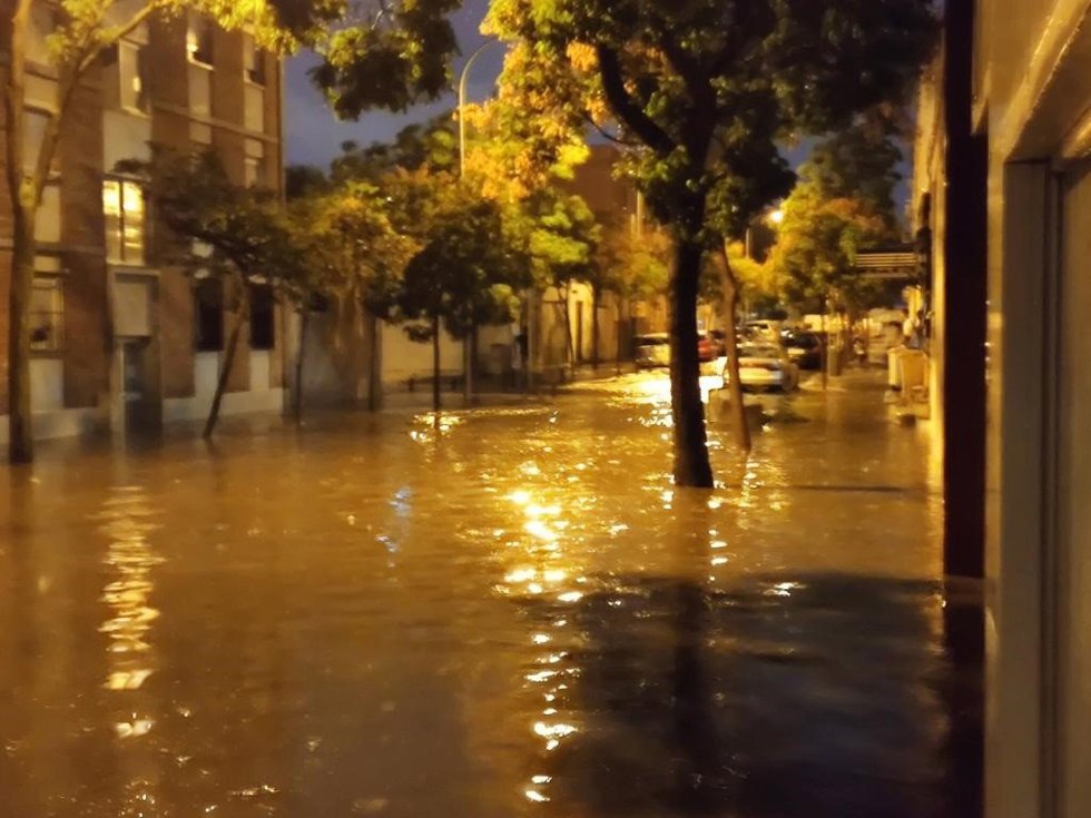 Archivo - Recurso de las inundaciones del Barrio del Aeropuerto del pasado 26 de agosto.