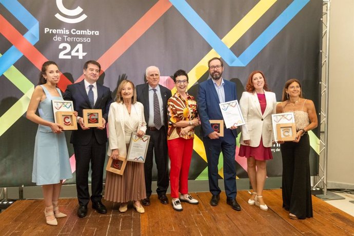 Els premiats en l'edició 2024 dels Premis Cambra