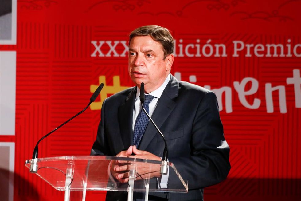 Archivo - El ministro de Agricultura, Pesca y Alimentación, Luis Planas