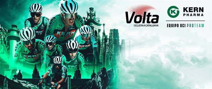 El Equipo Kern Pharma llega a la Volta con el objetivo de brillar en cada etapa.