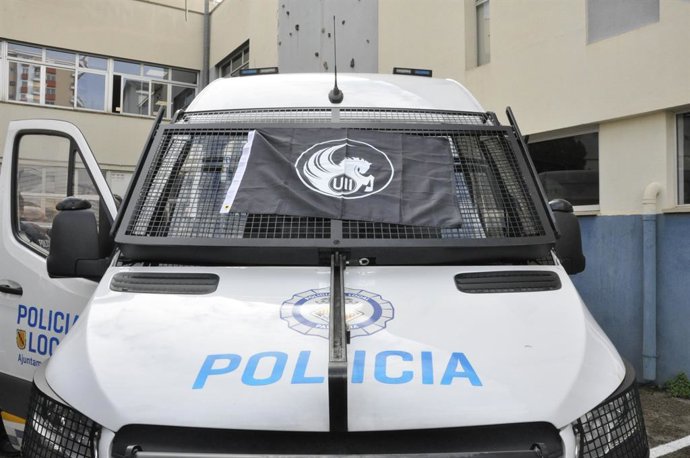 Viatura da polícia local de Palma.