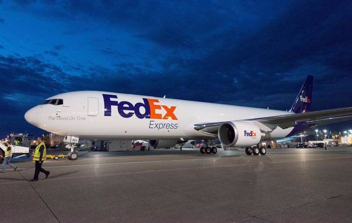 Archivo - Arquivo - Boeing 777 Freighter da FedEx.