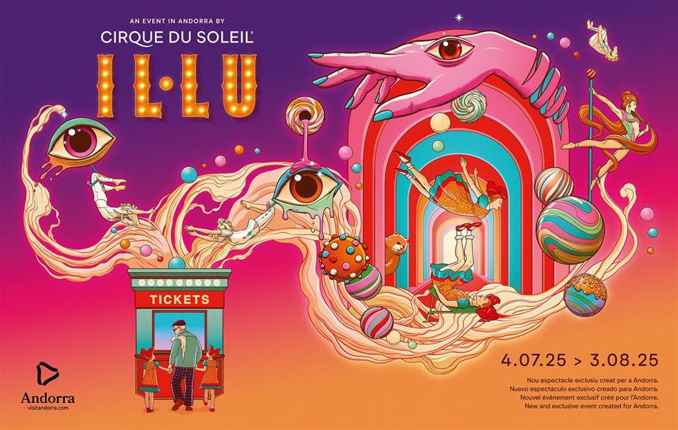 El Cirque du Soleil regresa a Andorra con ILLU, una aventura divertida y emotiva