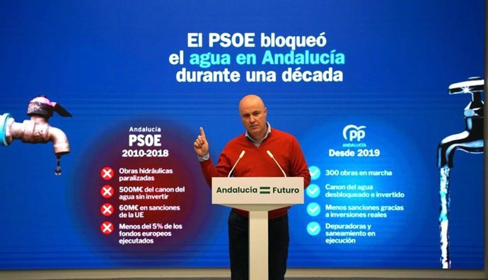 El vicesecretario general de Agricultura, Agua, Pesca y Desarrollo Rural, José Carlos Álvarez, este viernes en rueda de prensa.
