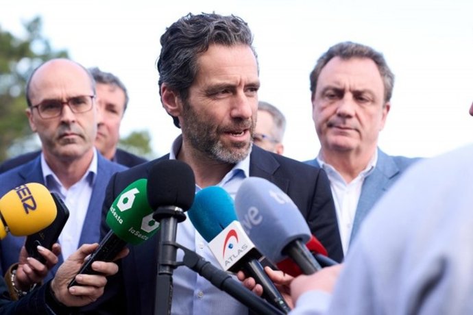 El vicesecretario de Cultura del PP y portavoz, Borja Sémper, en Santander