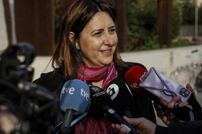 Archivo - La coordinadora de EUPV, Rosa Pérez Garijo, en una imagen de archivo