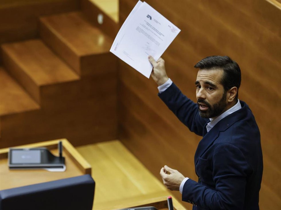El síndic del PSPV en Les Corts, José Muñoz