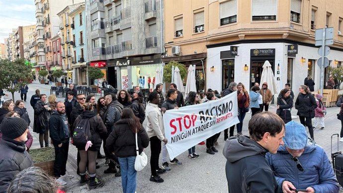 Manifestación contra el racismo en Cuenca.