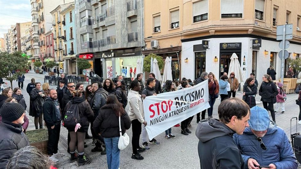Manifestación contra el racismo en Cuenca.