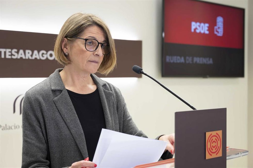 La diputada del PSOE en las Cortes de Aragón Pilimar Zamora.