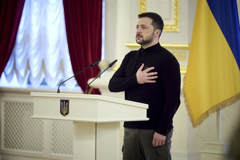 Imagen de archivo del presidente de Ucrania, Volodimir Zelenski