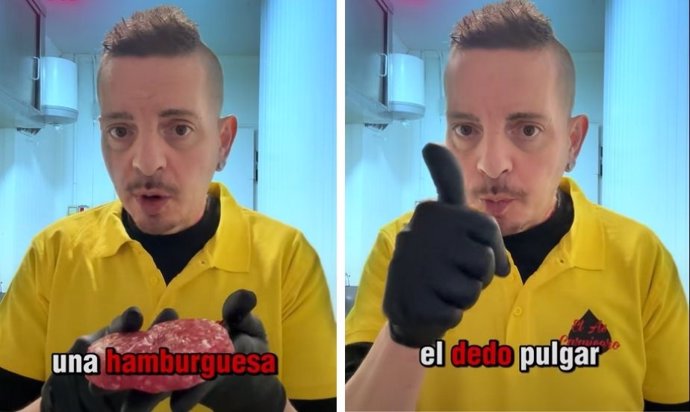 Un carnicero explica cómo evitar que la carne de hamburguesa se encoja en la sartén: el gesto que marca la diferencia