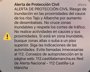 C-LM emite el mensaje Es-Alert en las zonas inundables del río Tajo y del Alberche a su paso por Talavera