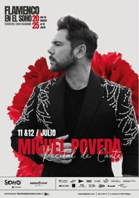 Miguel Poveda amplía una segunda fecha en el Teatro del Soho CaixaBank de Málaga para el 12 de julio