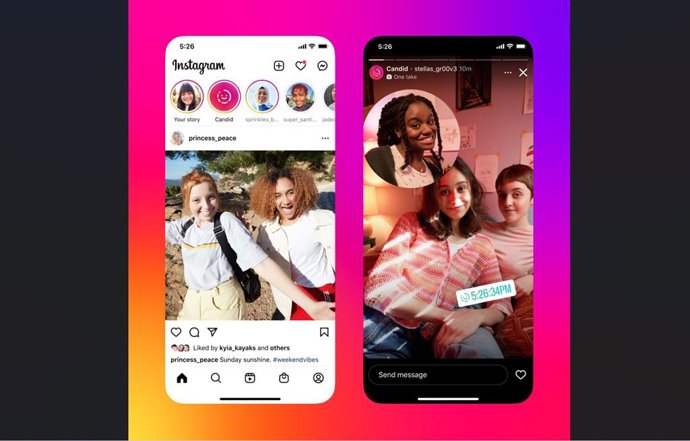 Archivo - Arquivo - O novo recurso Honest Stories do Instagram está sendo testado.