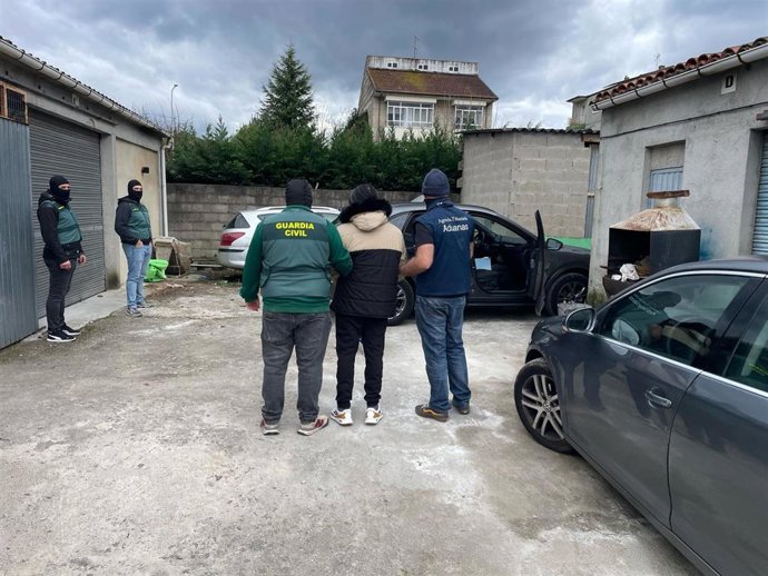 Detido no operativo de Verín.