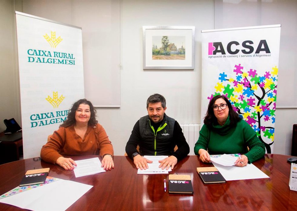 La Agrupació de Comer i Serveis d'Algemesí (ACSA) y la Caixa Rural d'Algemesí cuentan con VIMEL Energy para desplegar una red de puntos de recarga