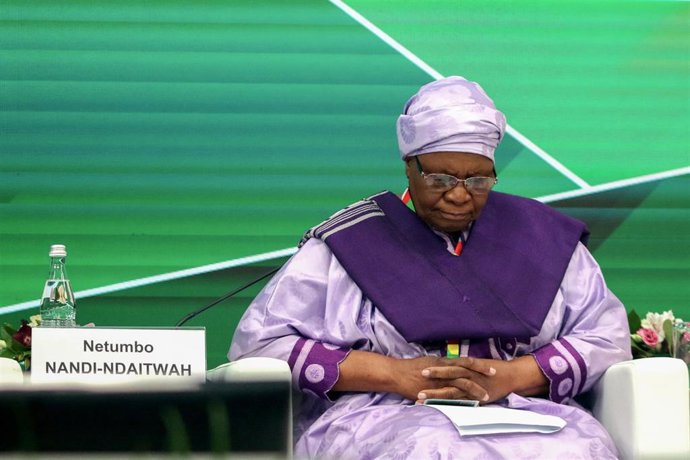 Archivo - La presidenta de Namibia, Netumbo Nandi-Ndaitwah