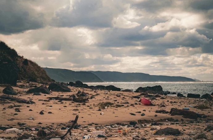 Não são apenas grandes quantidades de resíduos plásticos que chegam às praias de todo o mundo, mas também grandes quantidades de microplásticos que estão flutuando nos oceanos.