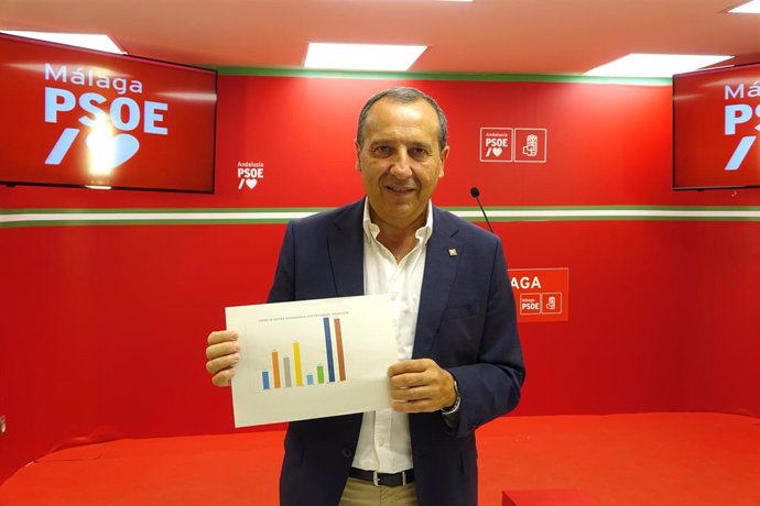 Archivo - El parlamentario autonómico y portavoz socialista en Inclusión Social, José Luis Ruiz Espejo, en una imagen de archivo.
