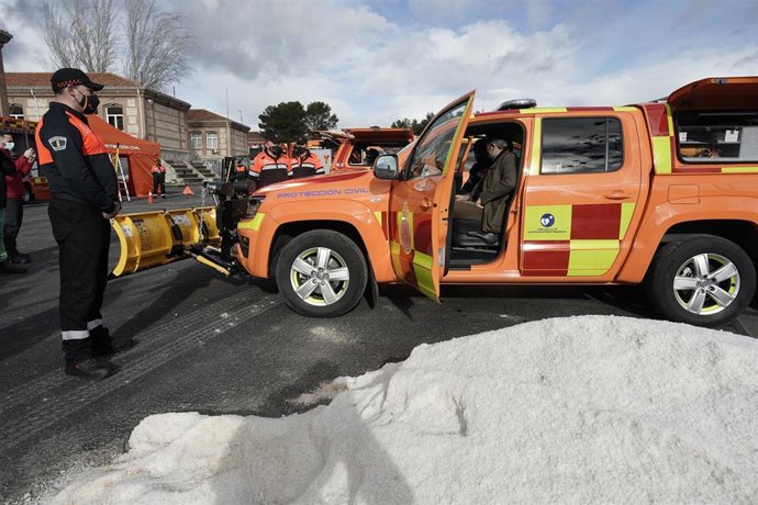 Archivo - El Equipo de Respuesta Logística Inmediata de Voluntarios de Protección Civil (ERIVE)