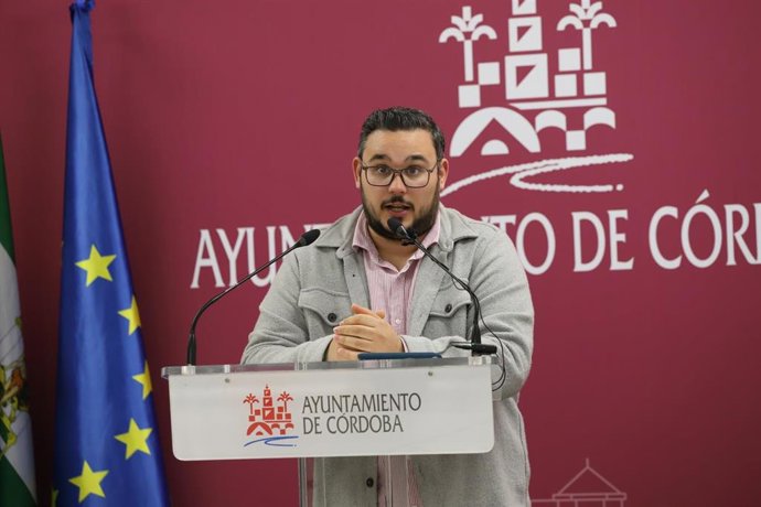 El viceportavoz de Hacemos Córdoba en el Ayuntamiento de la capital, Iván Fernández.