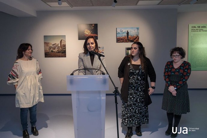 Inauguración de la exposición.
