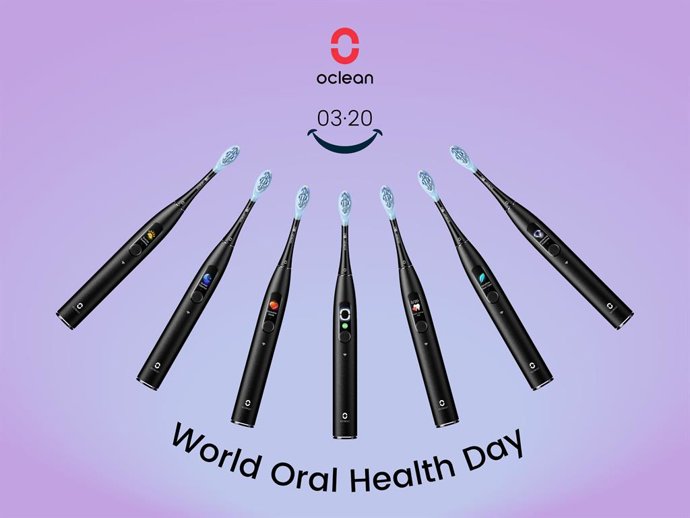 Oclean World Oral Health Day Banner