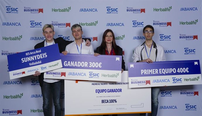 Ganadores de la final nacional de Young Business Talents
