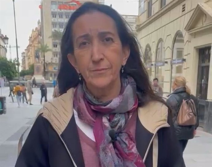 La presidenta de Vox en Córdoba y portavoz del grupo municipal en la capital, Paula Badanelli.