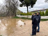 Evacuadas 48 personas en Mejorada del Campo por las crecidas de los ríos Henares y Jarama