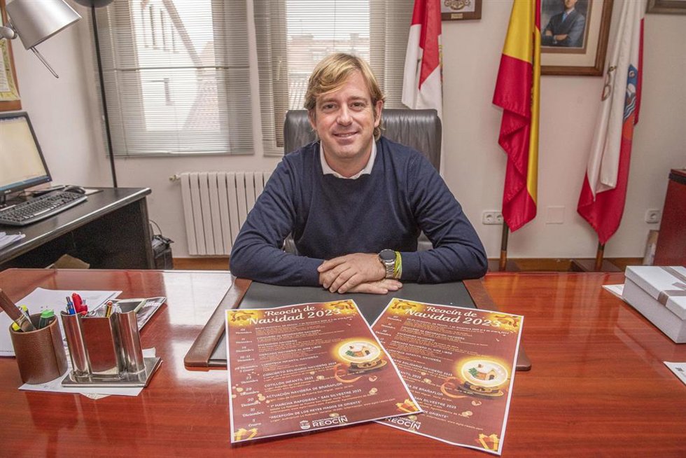 Archivo - El alcalde de Reocín, Pablo Diestro.-ARCHIVO