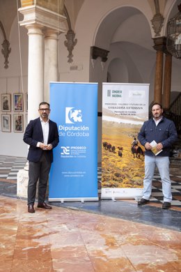 Imagen de la presentación de la segunda edición del Congreso Nacional de Ganadería Extensiva en la Diputación de Córdoba.