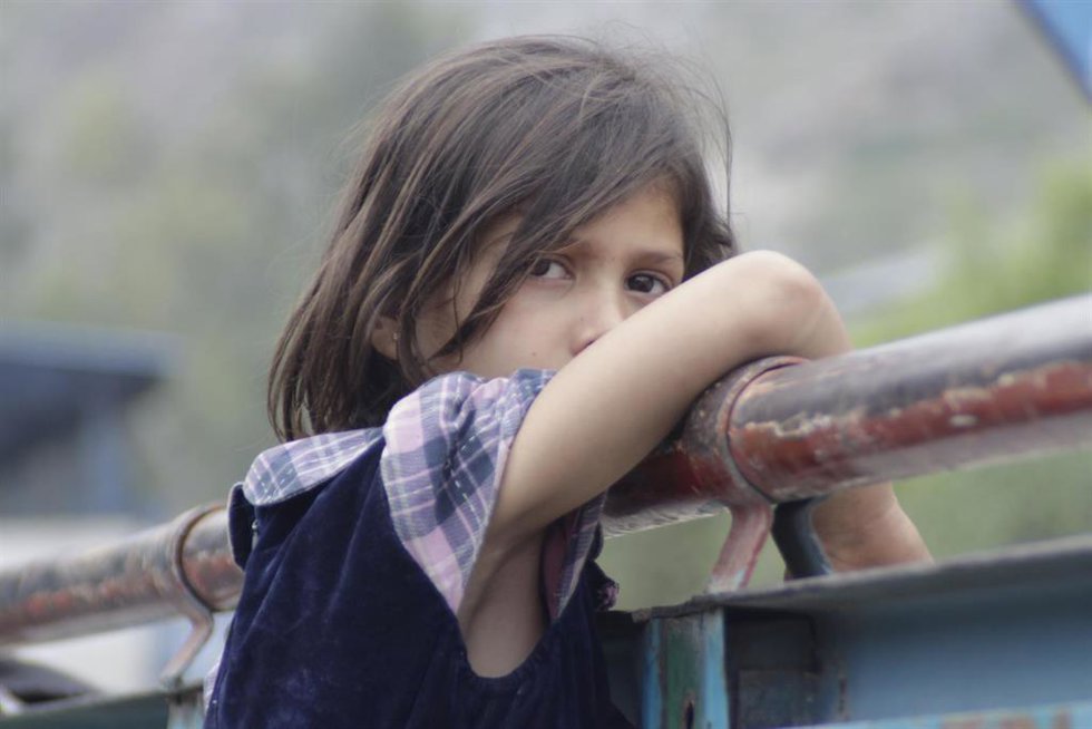 Archivo - Niña afgana en Nangarhar 
