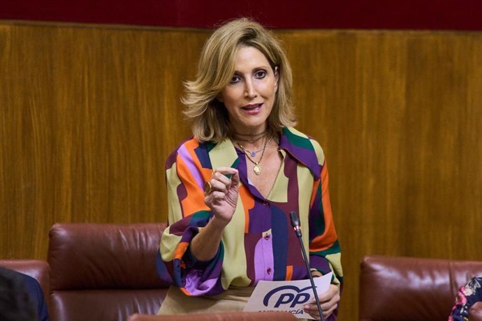 La parlamentaria andaluza del Partido Popular de Almería Julia Ibáñez.