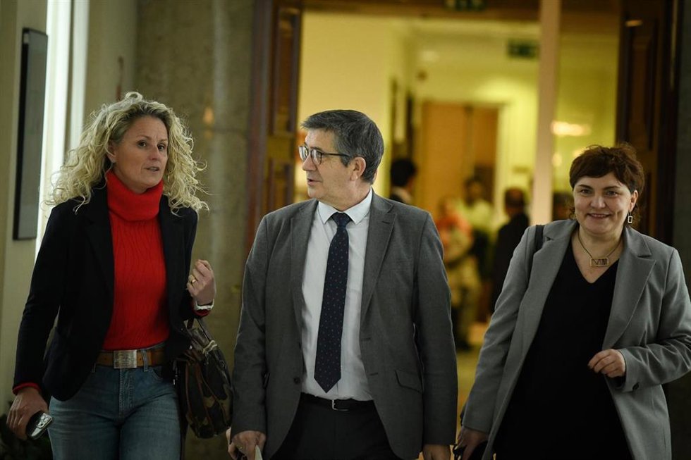 El portavoz del PSOE en el Congreso, Patxi López, a 11 de marzo de 2025, en Madrid (España).