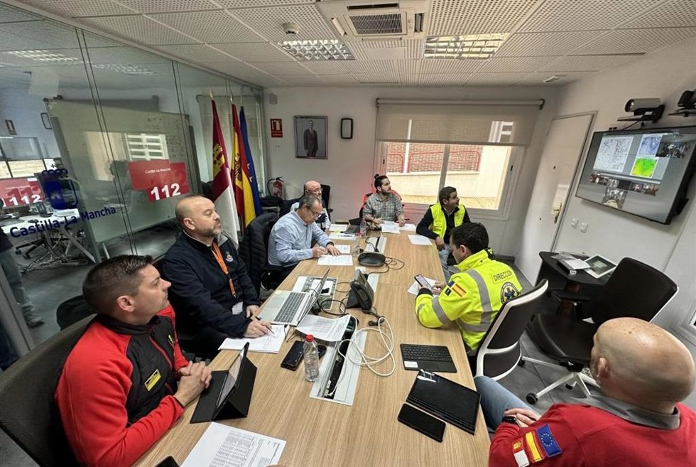 Reunión del CECOP del Gobierno regional