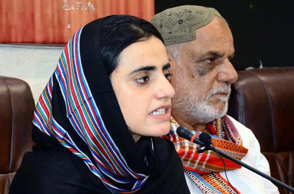 Archivo - La activista Mahrang Baloch