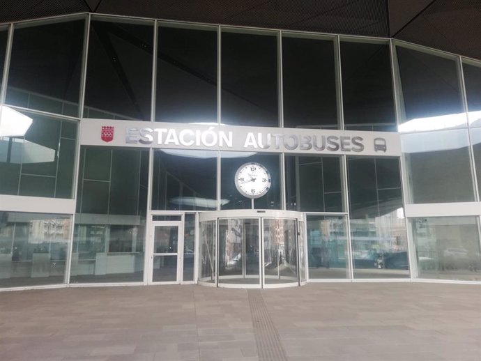 Archivo - Fachada de la nueva estación de autobuses de Logroño, en cuyo entorno se iniciaron los sucesos.