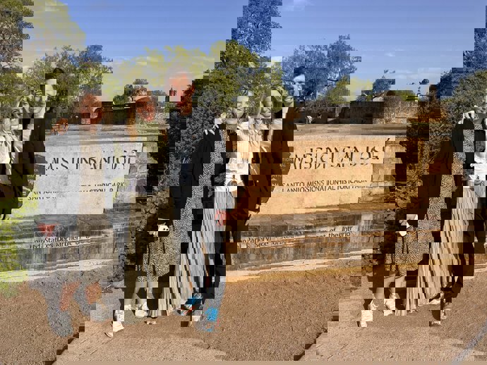 La teniente alcalde y delegada de Centro Histórico, Lourdes Morales, en San Antonio (EEUU)