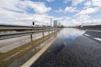 Tres carreteras de la región permanecen cortadas por los efectos de la borrasca 'Martinho'