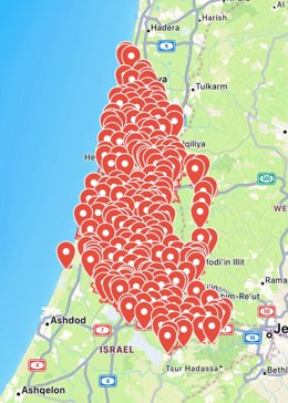 Milhões de israelenses buscam refúgio contra um míssil do Iêmen.