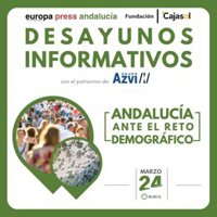 Europa Press celebra este lunes el foro 'Andalucía ante el reto demográfico' con el consejero José Antonio Nieto