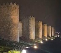 La Junta trabaja en las carreteras de Ávila tras una noche intensas nevadas