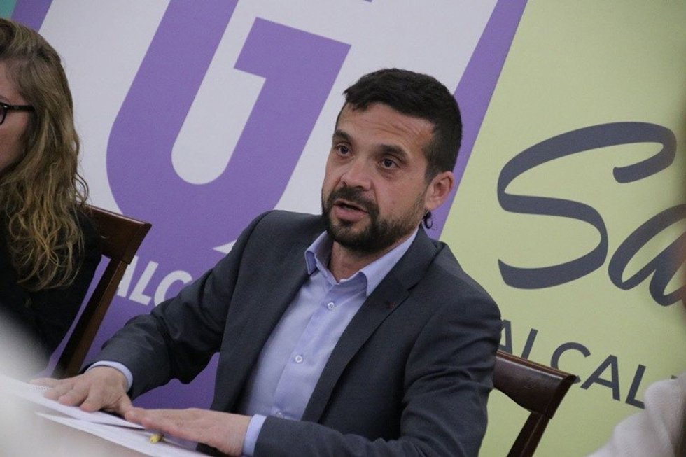 Archivo - El portavoz de Ganar Alcorcón y teniente de alcaldesa, Jesús Santos