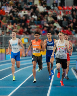 Josué Canales pasa a la final de los 800 metros del Mundial de pista cubierta