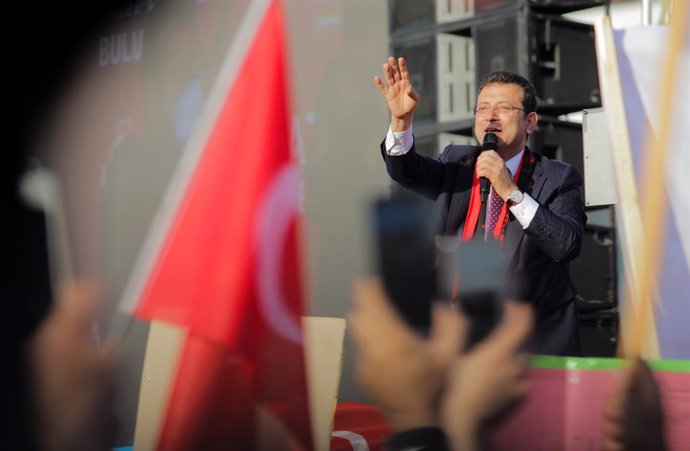 Archivo - El alcalde de Estambul, Ekrem Imamoglu.